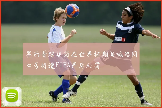 墨西哥球迷若在世界杯期间喊恐同口号将遭FIFA严厉处罚